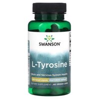 Swanson L-Tyrosine 500 mg 60 Veggie Caps