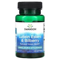 Swanson Lutein Esters & Bilberry 120 Softgels