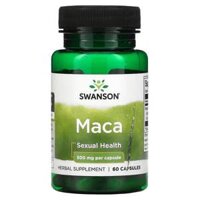 Swanson Maca 500 mg 60 Capsules