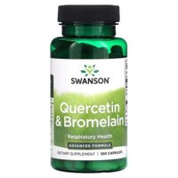 Swanson Quercetin & Bromelain 100 Capsules