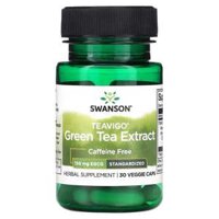 Swanson Teavigo Green Tea Extract 150 mg 30 Veggie Caps