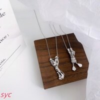 Swarovski Disney100 Vòng Cổ Disney Chuột Mickey Xương Đòn Dây Chuyền Vòng Cổ Quà Tặng Cho Bạn Gái Ngày Lễ Chuột Mickey Vòng Cổ