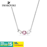 Swarovski MESMERA Series Mặt dây chuyền Vòng cổ màu hồng Quà tặng
