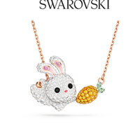 Swarovski Vòng cổ Mặt Thỏ Cà Rốt Nhiều Màu