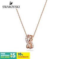 Swarovski Vòng cổ Mặt Xoắn Ốc Thông Minh Sang Trọng Cho Nữ