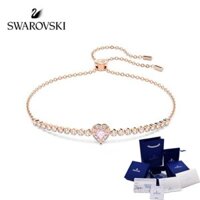 Swarovski vòng tay signum Vòng Tay Nữ Vòng Tay Điều chỉnh được trang sức pha lê Vòng tay bạn gái Bạc Vòng Tay Tình bạn nữ pklx