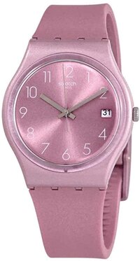 Swatch GP404 Datebaya Sun Brushed Pink Watch