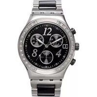 Swatch Watch, Unisex Swiss Chronograph Ceramic 40mm