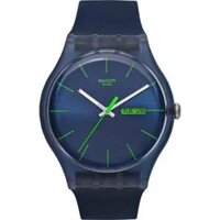 Swatch Watch, Unisex Swiss Rebel Blue Silicone, 41mm