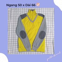 Sweater phối cổ lọ