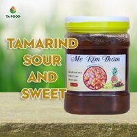 Sweet and sour tamarind topping for refreshing drinks (1 kg Jar) -  Vietnamese delicacies