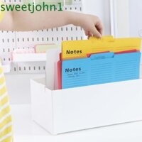 Sweetjohn Ghi chú viết a4 File Organizer, Lưu trữ máy tính để bàn Lineate Thư mục Manila có thể ghi được, Hộp đựng tài liệu đa chức năng dung lượng lớn a4 Thư mục giấy tập tin Biên nhận