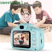 Sweetjohn Mini Trẻ Em Camera, X2 Nhỏ Trẻ Em Máy Ảnh Kỹ Thuật Số Mini, Máy Ảnh Vintage Selfie Chụp Ảnh Trẻ Em Camera Trẻ Em HD Đồ Chơi Chụp Ảnh Ngoài Trời