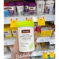Swisse Apple Cider Vinega 60 viên uống giấm táo