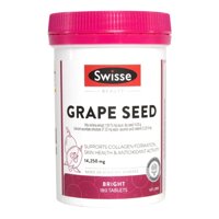 Swisse Thực Phẩm Bảo Vệ Sức Khỏe Swisse Tinh Chất Hạt Nho Beauty Grape Seed 180 Viên