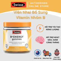 Swisse Ultiboost B+ Energy Gummies - Viên Nhai Bổ Sung Vitamin Nhóm B - 50 Viên