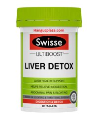 Swisse Ultiboost Liver Detox (60-120-200 Viên)