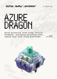 Switch Azure Dragon v4 | Tactile 60g | Công tắc bàn phím cơ | TKS