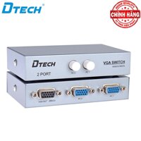 Switch bộ chia cổng VGA 2 ra 1 (2 máy tính ra 1 màn hình) Dtech DT-7032