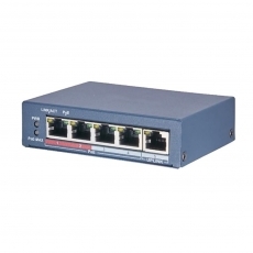 Switch cấp nguồn PoE 5 Port Hikvision HDS-SW104POE