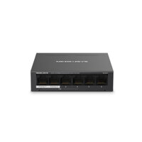 Switch Chia Mạng Mercusys MS106LP (6 cổng 10/100Mbps với 4 cổng PoE+, vỏ kim loại) | Giá rẻ, trả góp 0%