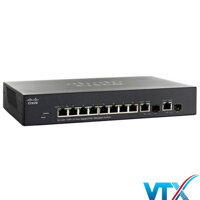 Switch chia mạng PoE Cisco SG300-10PP – Cisco 10Port 10/100/1000Mbps