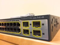 Switch Cisco 3750 WS-C3750G-48PS-S cũ giá rẻ