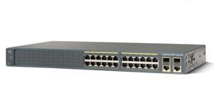 Switch Cisco Catalyst 2960 Plus 24 10/100 PoE + 2 T/SFP LAN Lite WS-C2960+24PC-S (WS-C2960-24PC-S)