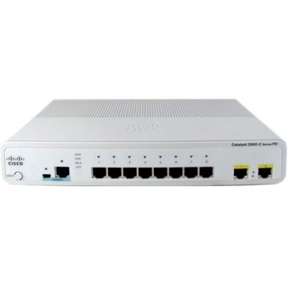 Switch Cisco Catalyst WS-C2960CPD-8TT-L - 8 ports
