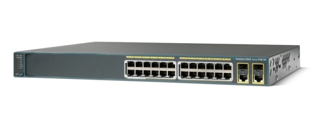 Switch Cisco Catalyst WS-C2960+24PC-L - 24 ports