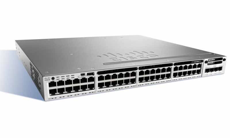 Switch Cisco Catalyst WS-C3850-48T-E - 48 ports