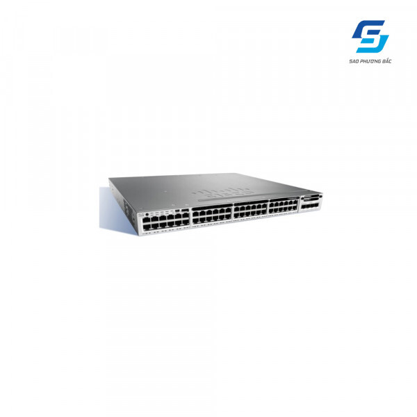 Switch Cisco Catalyst WS-C3850-48P-L - 48 ports