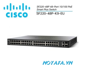 Switch Cisco SF220-48P-K9-EU - 48 port