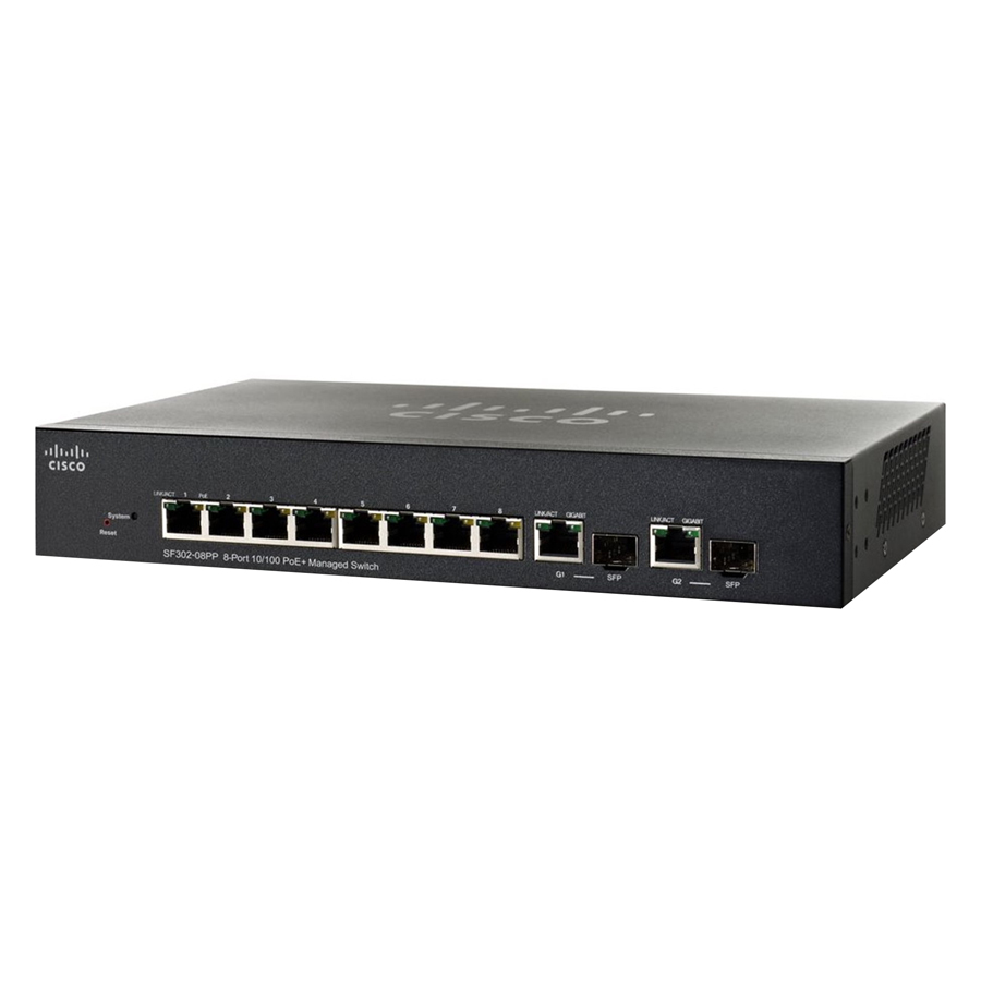 Switch Cisco SF350-08-K9-EU - 8 port