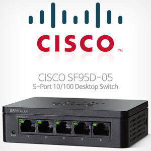 Switch Cisco SF90D-05 5-Port 10/100