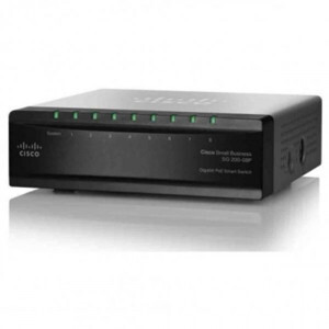 Switch Cisco SG200-08P 8-port Gigabit PoE Smart SLM2008PT