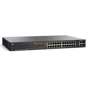 Thiết bị chia mạng Cisco SG200-26 26-port Gigabit Smart Switch