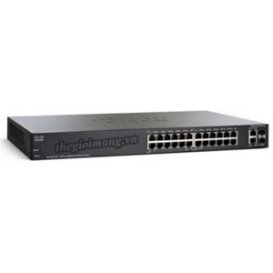 Thiết bị chia mạng Cisco SG200-26 26-port Gigabit Smart Switch
