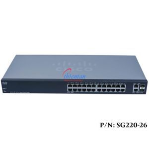 Switch Cisco SG220-26-K9-EU - 26 port