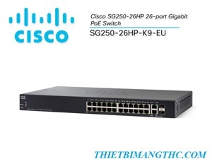 Switch Cisco SG250-26HP-K9-EU - 26 port