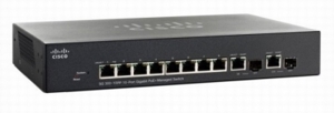 Thiết bị mạng Switch Cisco SG300-10PP 10-port