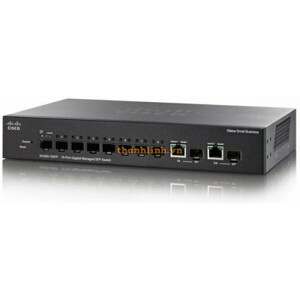 Switch Cisco SG300-10SFP-K9 - 8-Port