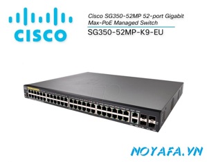 Switch Cisco SG350-52MP-K9-EU - 52 port