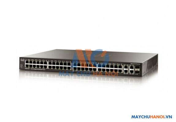 Switch Cisco SG350-52P-K9-EU - 52 port