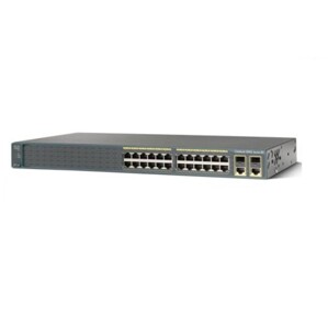 Switch Cisco WS-C2960+24TC-S - 24 ports
