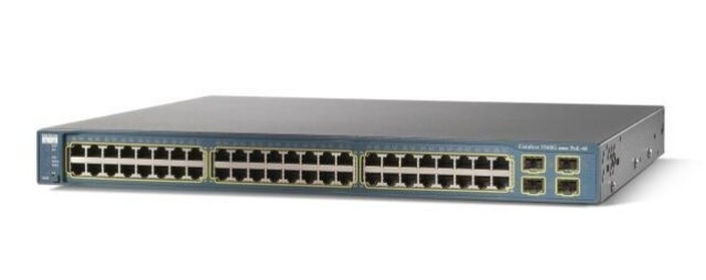 Switch Cisco WS-C3560G-48TS-S Catalyst 3560 48 10/100/1000T 4 SFP