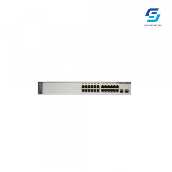 Switch Cisco WS-C3750V2-24PS-S