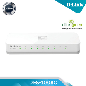 Switch D-Link DES-1008C - 8 port