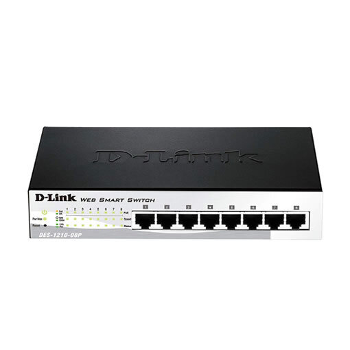 Switch D-Link DES-1210-08P - 8 port