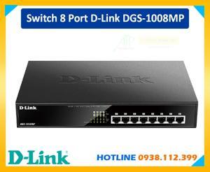 Switch D-link DGS-1008MP - 8 ports
